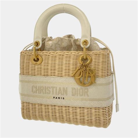 lady dior picnic|Lady Dior medium wicker picnic – Bag Babes Boutique LLC.